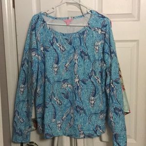 Lilly Pulitzer spring long sleeve xl